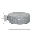 Spa gonflable BESTWAY - Lay-Z-Spa Honolulu - 196 x 71 cm - 4 à 6 places - Rond-1