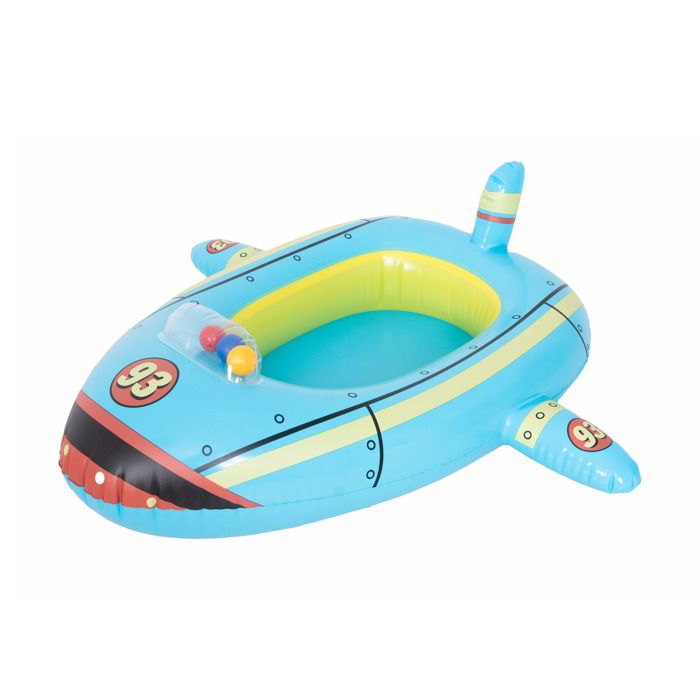 TUMALAGIA - Anneau de Natation pour Bébé Bateau Gonflable pour Enfants Siège Bébé Entraînement de Natation pour Enfants Volant Jouets de Natation Piscine