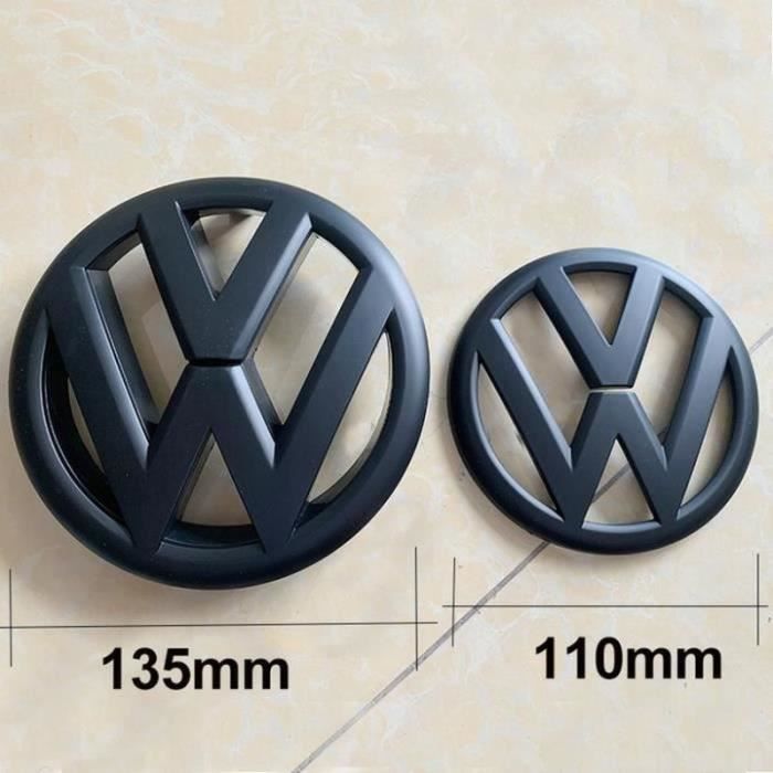 Logo de calandre emblème VW Noir et rouge pour Volkswagen Golf 6