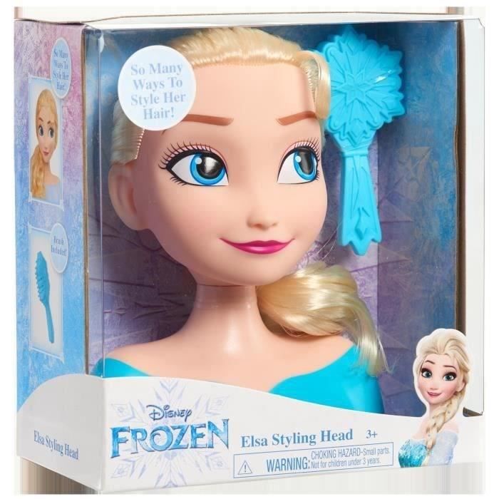 Tête à coiffer Elsa - Disney