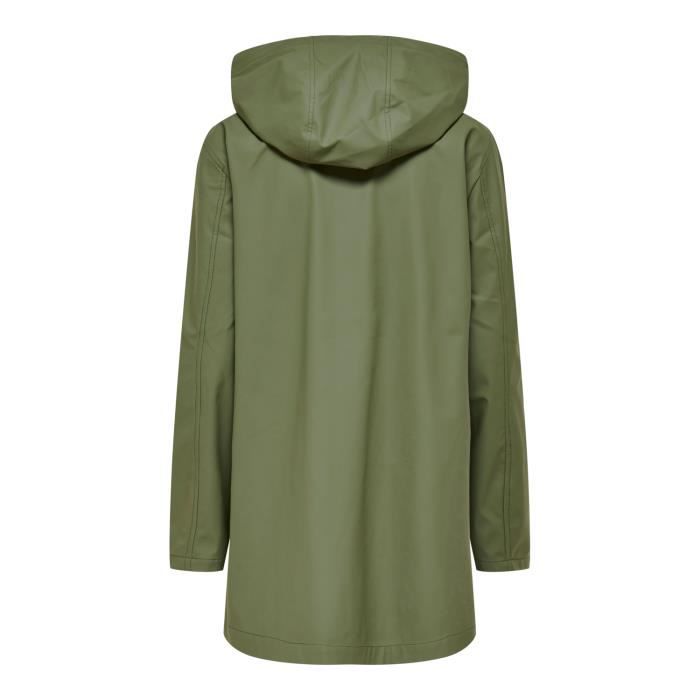 Imperméable ONLY Veste femme onlelisa Vert XL Tissu