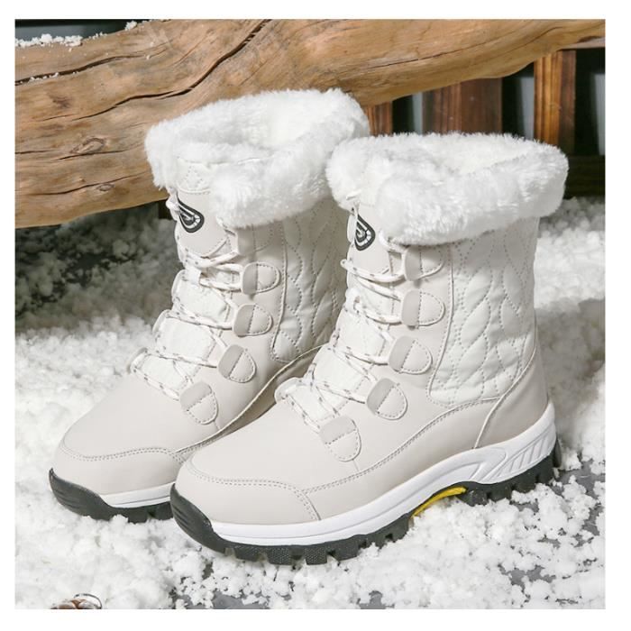 Bottes de neige d hiver pour femmes Marque Mod le