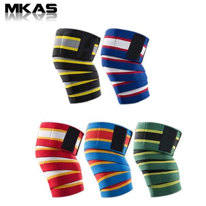 Manchon De Genou McDavid 5125 Avec Gel Et Contrefort élastique - Support 4 Voies, Noir