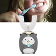 Zerodis Brosse à dents intelligente Brosse à Dents Électrique à Onde Sonore Enfants Brosse à Dents de Nettoyage Intelligent-2