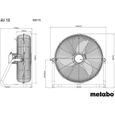 Ventilateur sans fil - METABO - AV 18 - 18 V - Carton-2