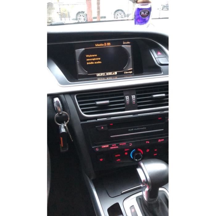 Pièces Auto,Adaptateur de câble Bluetooth AUX MMI 3G AMI, 12 broches,  entrée Audio sans fil, pour Audi A6L Q5 A6 A4 Q7 A5 S5, MMI - Cdiscount Auto