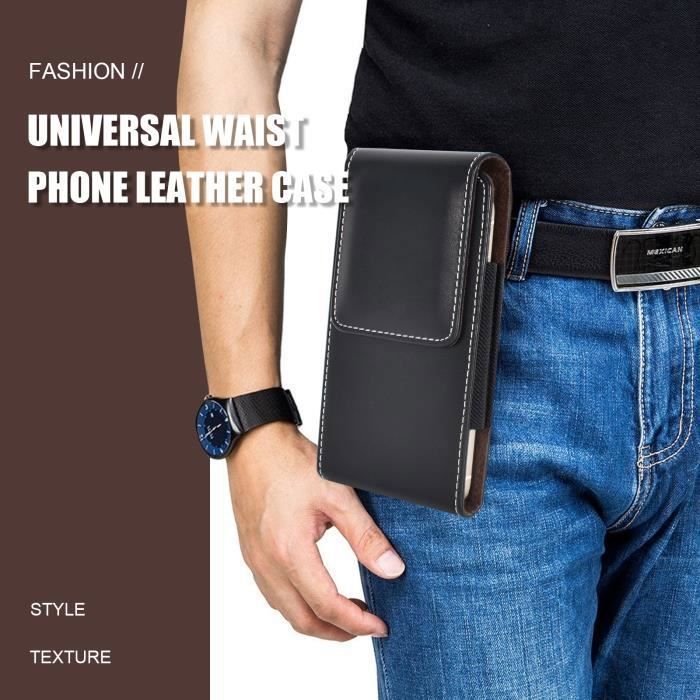 Housse De Ceinture Pour Google Pixel 7 Pro | Pochette étui Résistante - 3 Compartiments