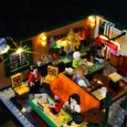 YEABRICKS LED Light pour Lego-21319 Ideas Friends Central Perk Modele de Blocs de Construction (Ensemble Lego Non Inclus)-3