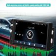 Stéréo de voiture Double Din avec Bluetooth, lecteur DVD HD MP5 de 7 pouces, audio Bluetooth et appel téléphonique mains libres-3