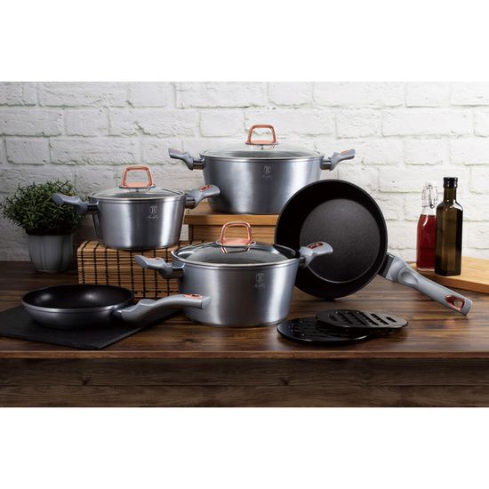 Everyday Essentials Batterie de cuisine antiadhésive - 1 ea