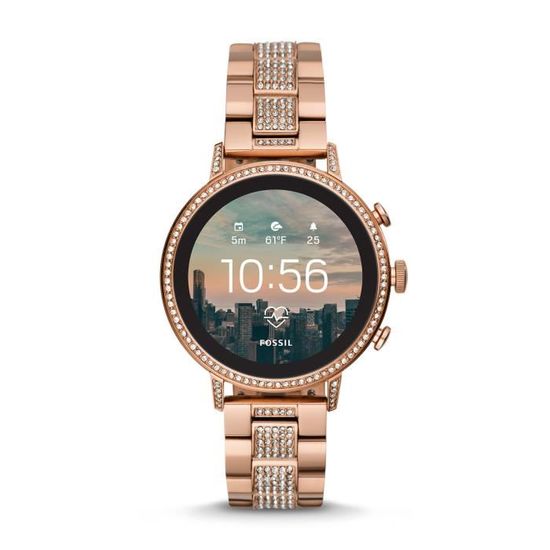 Fossil Q Venture HR cran tactile 4 Go Wifi GPS satellite