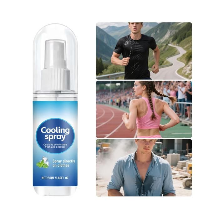 Cool Sprays, Cooling Sprays for Clothes, Non-Sticky Refreshing Mist ...