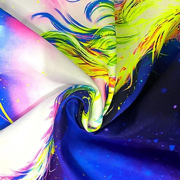 G-LIKE Tapisseries Néon Trippy Réactives aux UV, Tapisserie Murale Lumineuse sous Lumière UV, Tapisserie Trippy pour Chambre, Fête, Plage, Salon