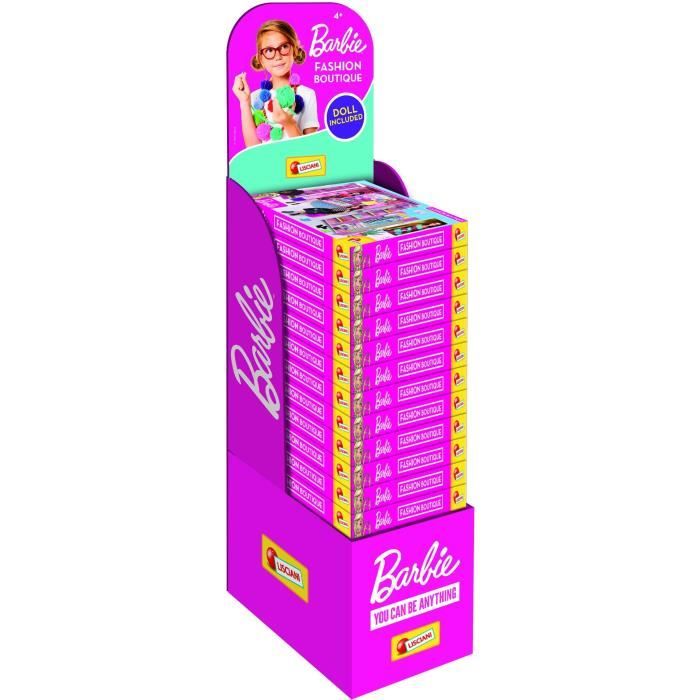 Boutique de mode eco responsable Barbie Fashion boutique Barbie en carton rigide avec poupee Barbie LISCIANI Cdiscount Jeux Jouets