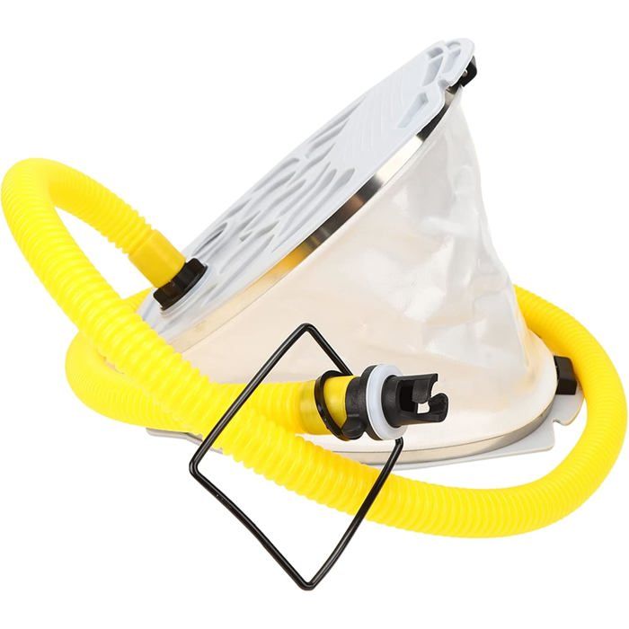 POU Pompe à air portative en plastique compacte pour bateau pneumatique