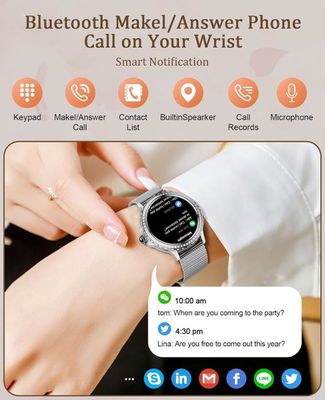 Montre Connectée GX-BW329, écran Tactile, Caméra, Bluetooth, Compatible Android