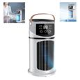 1 Climatiseur Mobile, Rafraichisseur d'air, Ventilateur 9 vitesses, Mode Nuit, Chambre Bureau .