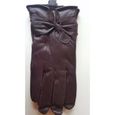 Femme 100/% Authentique Peau De Mouton Véritable Nappa Cuir Gants Noir Marron Gris