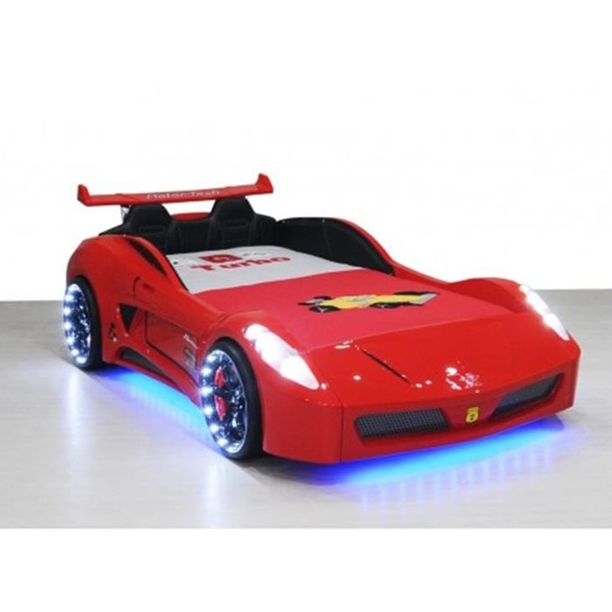 Lit Voiture Enfant V7 Avec Led Rouge Ferrari Achat Vente