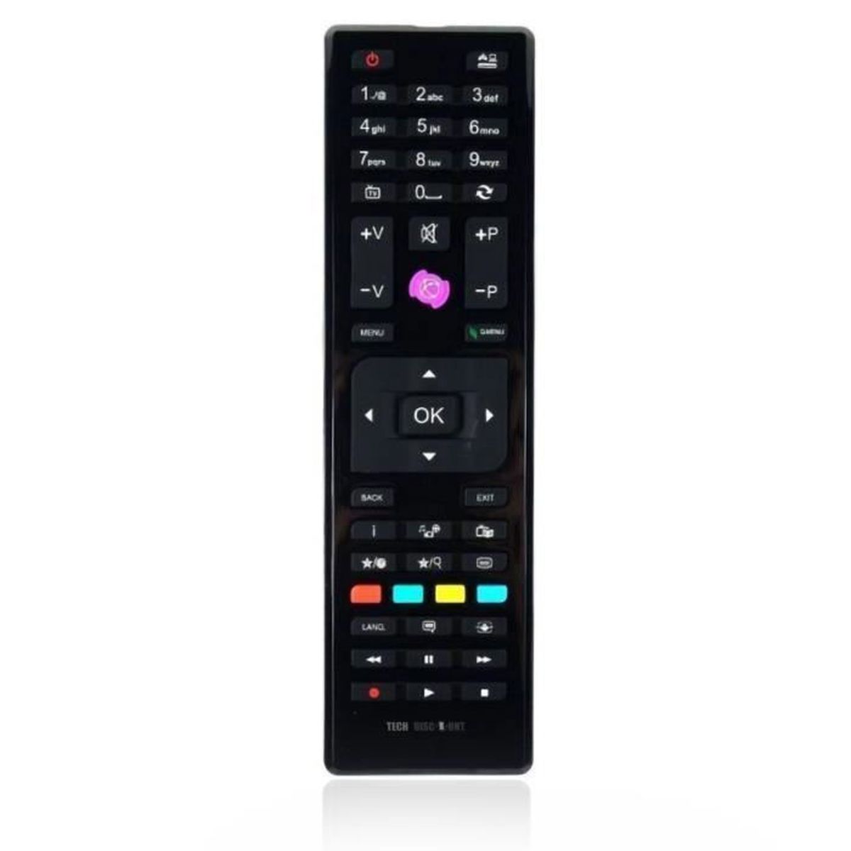 Télécommande JVC RC-4875 Pour TV HD – Compatible Finlux, BUSH – Neuve Sous Blister