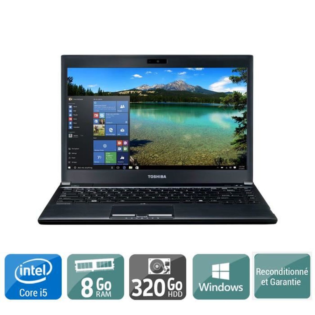Ordinateur portable  PORTEGE R930 core i5 8 go