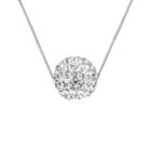 Collier - LOVA LOLA VAN DER KEEN - 42 cm - Argent Massif 925 - Véritable Cristal - Femme