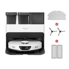 Roborock S7 Max Ultra Aspirateur Robot Laveur 5500 Pa Lavage /Remplissage /Séchage Automatique de la serpillière Blanc
