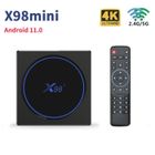 SUNNZO Android 11.0 Smart TV Box X98mini 2Go + 16Go: S905W2 Quad Core ARM Cortex A35 64 Bits Chipset,H265 4K 60FPS,HDR,2.4G/5G WIFI