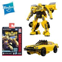 Bourdon - Hasbro Transformers Studio Series SS100 Bumblebee Deluxe Class Collection Modèle d'anime Action Fig