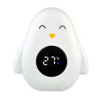 Thermometre Bain Bébés, Thermomètre De Bain Pour Bébé, Thermomètre de Bain LED,  Convient au thermomètre à eau du bain de bébé