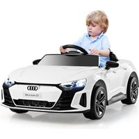 Voiture électrique Audi RS e-tron GT pour enfants 12V/4,5 - Télécommande 2.4G - Blanc