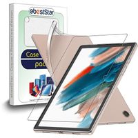 ebestStar ® pour Samsung Galaxy Tab A8 10.5 (2021) SM-X200 X205 - Coque Silicone + Film Verre Trempé TPU Souple ULTRA FINE