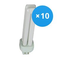 Lot 10x Osram Dulux D/E 18W 840 | Blanc Froid - 4-Pins