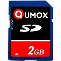 Carte mémoire SD QUMOX 2 Go pour caméra appareil photo