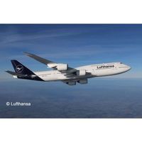 Maquette d'avion - REVELL - Boeing 747-8 Lufthansa - Blanc - Intérieur - 13 ans et plus