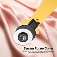 Cutter rotatif ROKOO - lame flexible de 45mm - accessoire de couture