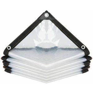 Bâche Transparente étanche Avec Oeillets 2x1 M - Protection Meubles De Jardin, Serre, Terrasse