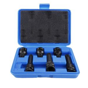 Torx Clés À Douille Set t25-t80 innentorx 1//2/" Clé À Chocs Douille