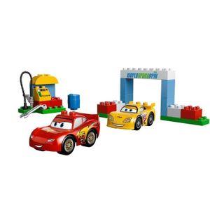 ASSEMBLAGE CONSTRUCTION Jouet de Premier Âge - LEGO - La Grande Course - Cars - Lego Duplo