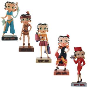 FIGURINE - PERSONNAGE Lot de 9 figurines Betty Boop Collection Betty Boo