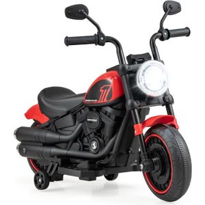 MOTO - SCOOTER COSTWAY Moto Électrique Enfant 6V 4,5AH - Phare LE