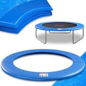 TRAMPOLINE FITNESS Coussin de protection des ressorts 305cm PVC bleu