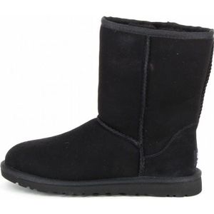 BOTTE Botte UGG Classic Short - Femme - Noir - Haute - D