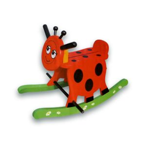 jouet a bascule coccinelle