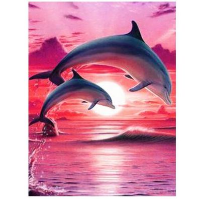 Lot Peinture Diamant 5D – Fleurs – Toile Point De Croix 25x35cm – Kit Complet