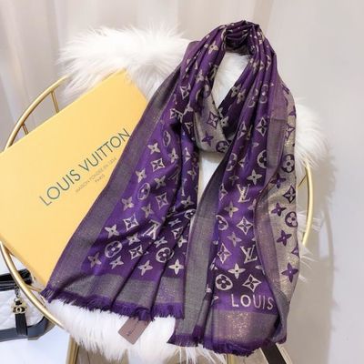 LV Écharpe Châle Femmes Foulard LOUIS VUITTON mode Automne Hiver