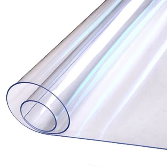 Grand Sous-main Bureau Transparent 100x50 Cm – Protection Imperméable, Antidérapante Et Résistante à La Chaleur