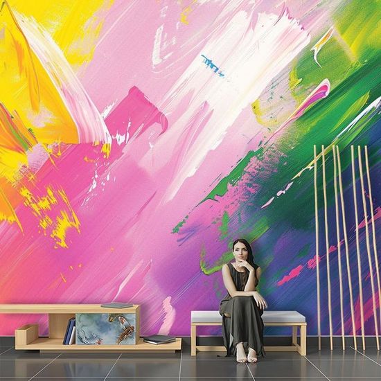 Papier Peint Plafond 3D Motif Imprimé NA6223 – Déco Murale AJ MUR Fay