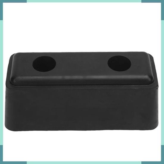 Butée D'étrave En Caoutchouc Pour Remorque De Bateau - Forme En V, Dimensions 9.9x7.8x5 Cm - Protection Proue Et Stabilité - 4