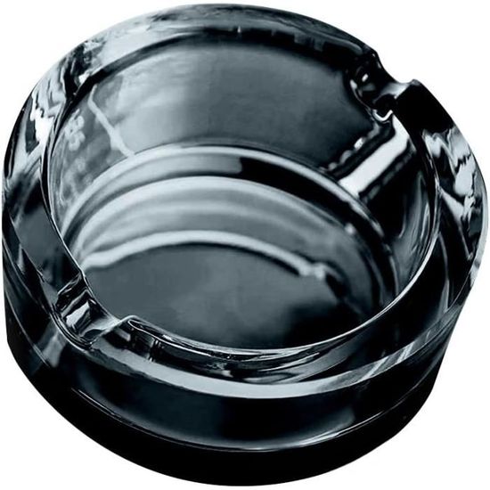 Cendrier Vintage Dragon En Verre Impérial Givré Wu Ling